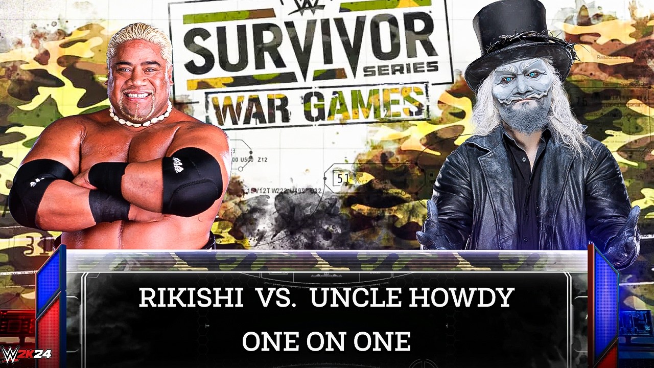 Rikishi vs Uncle Howdy – The Phat Man vs The Wyatt Sicks Leader | WWE 2K24 Full Match Highlights