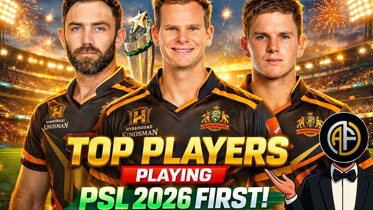 PSL 11 New Players List 2026 | Glenn Maxwell, Steve Smith & More || Psl 2026 