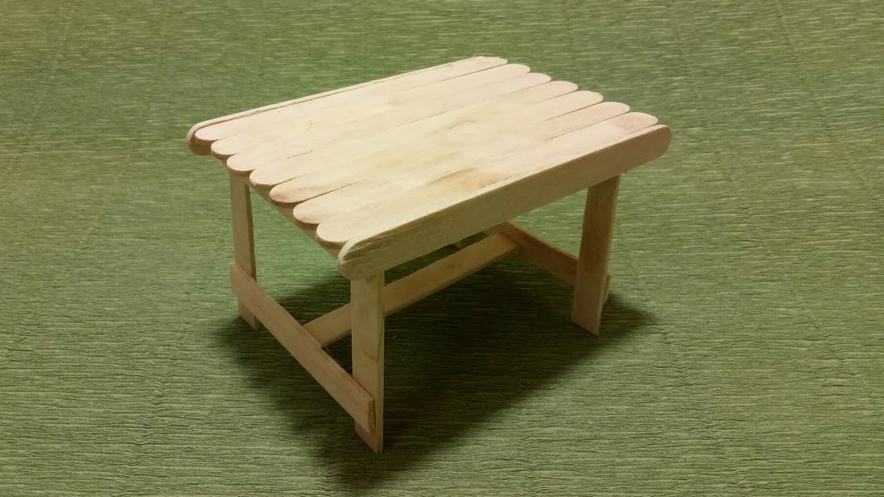 Como hacer Manualidades (mesa) con palitos de helado FACILES | DIY Manualidades #277