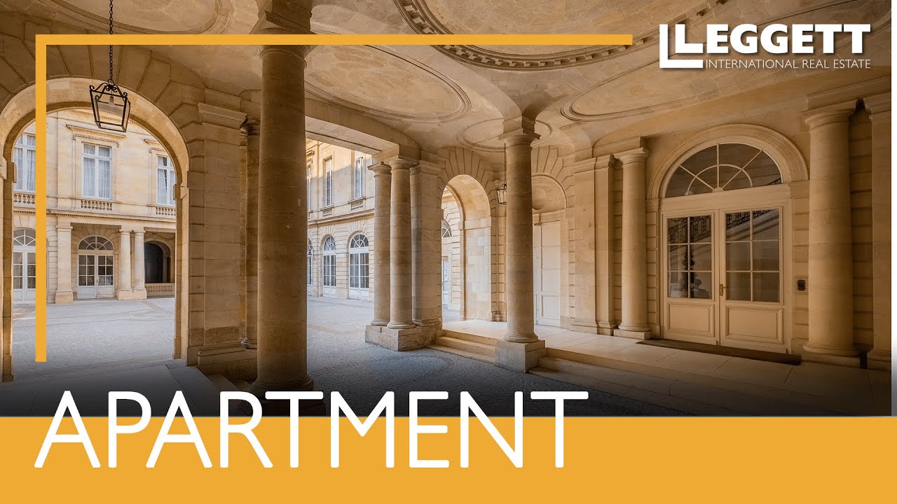 Elegant flat in the historic Hôtel de Saige adjacent to Bordeaux’s famous Grand Théâtre - Ref A15203