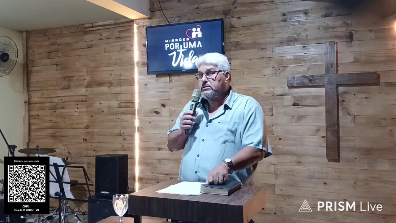Transmissão ao vivo de Missões por Uma Vida