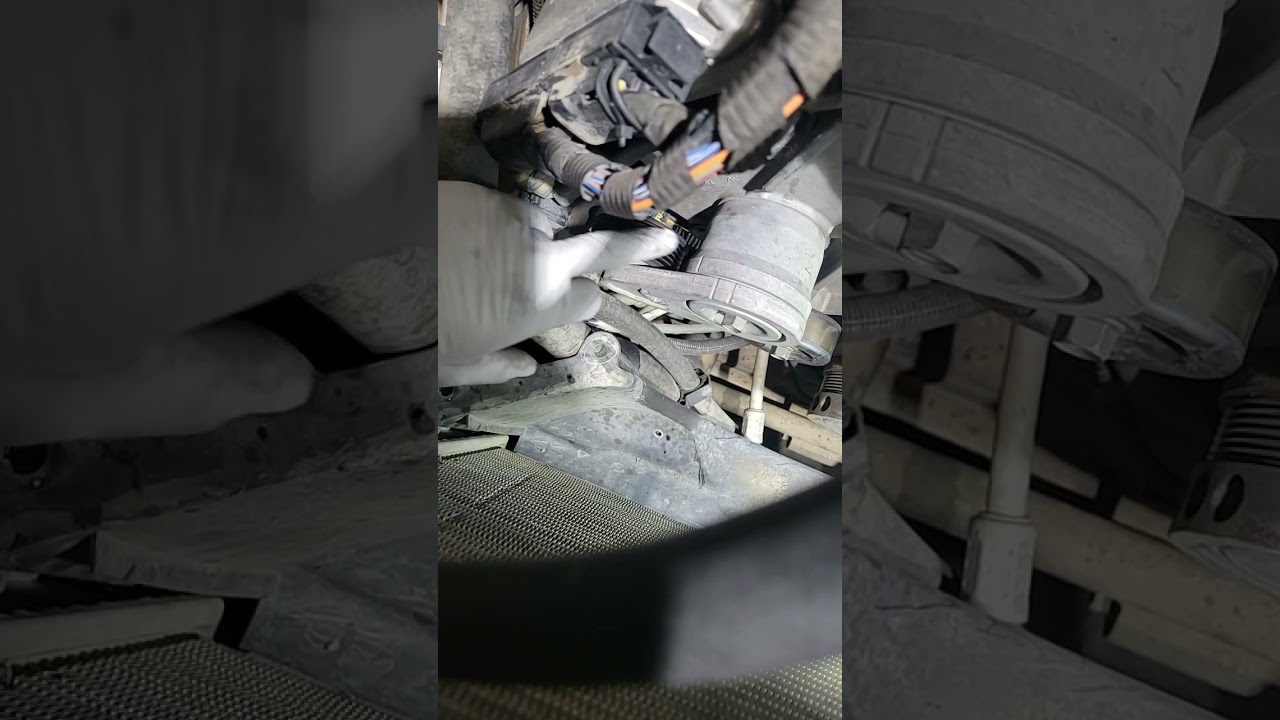 Idler Pulley, about to BREAK OFF 😬, Duramax LLY             