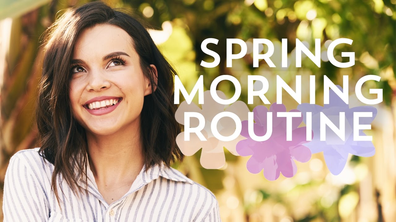 GRWM: Spring Morning! Skincare, Makeup + Outfit! | Ingrid Nilsen