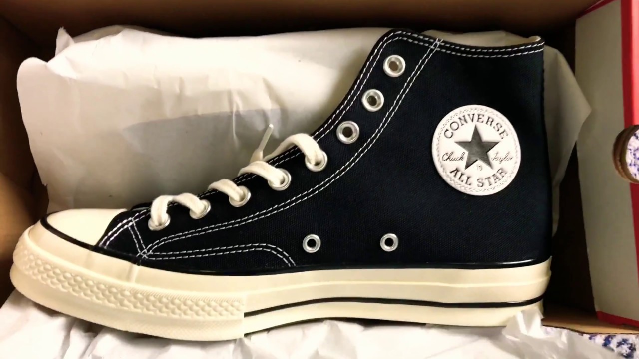 Converse unboxing — onfeet