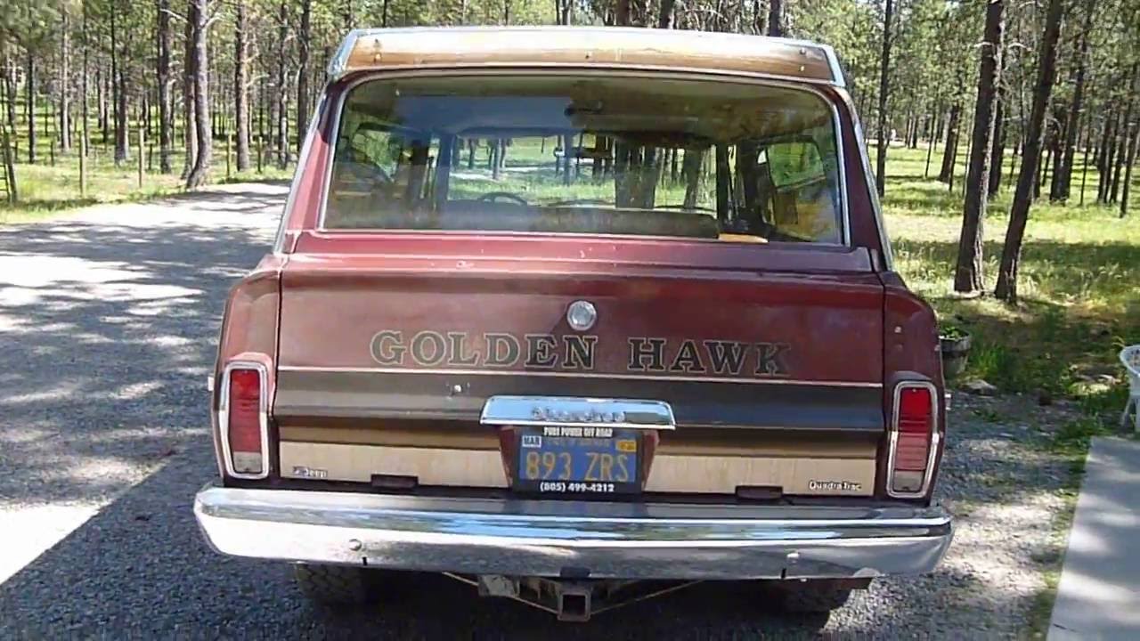 1980 Jeep Cherokee Golden Hawk Edition