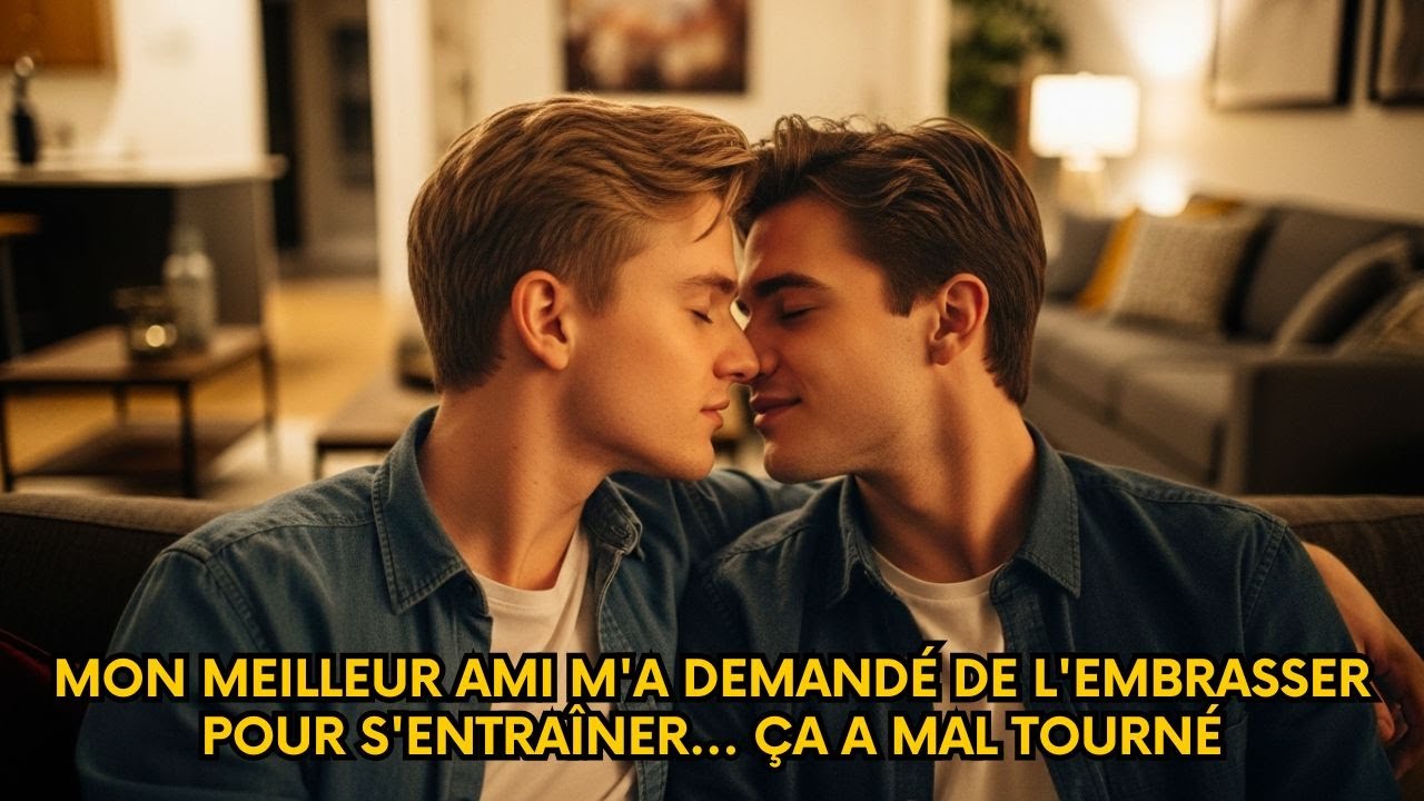 Mon MEILLEUR AMI m'a demandé de l'embrasser pour s'entraîner… ça a mal TOURNÉ | Histoire Gay