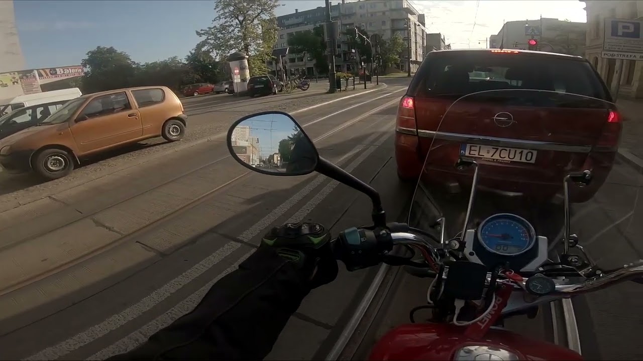 Romet Soft Chopper 2. Test Mikro. Jazda do Pracy.
