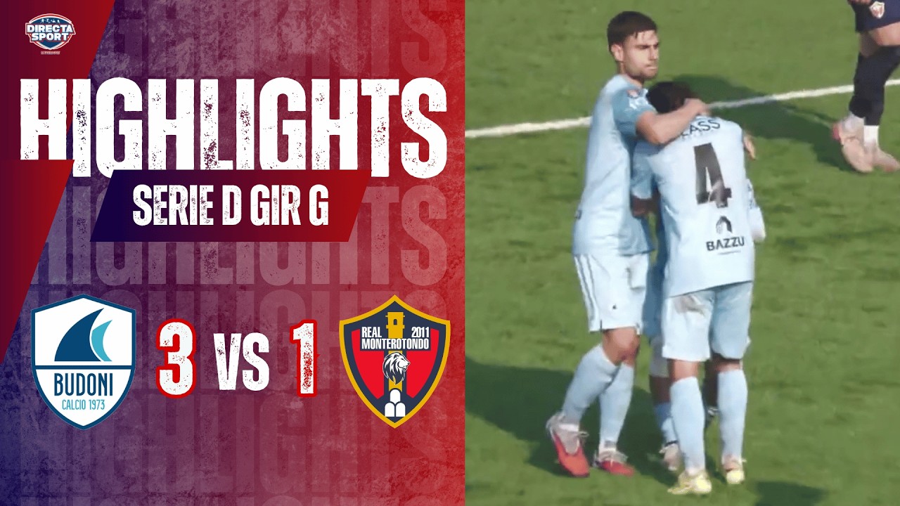 Calcio Serie D Gir. G - Asd Pol. Calcio Budoni-Real Monterotondo 3-1 (Highlights)
