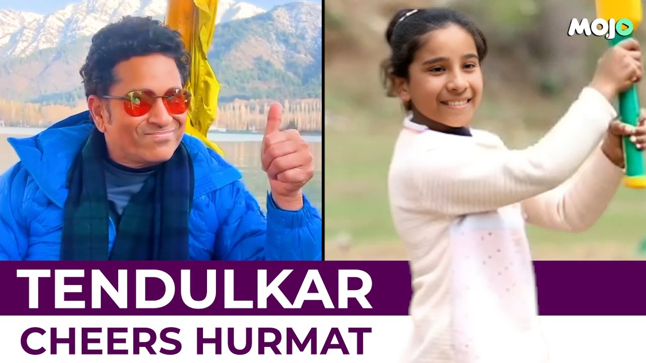 Tendulkar Applauds Talent Of Hurmat Irshad,Kashmiri Girl Who Loves Playing Cover Drives & Pull-Shots