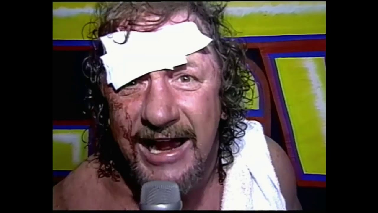 WILD Terry Funk promo on Cactus Jack