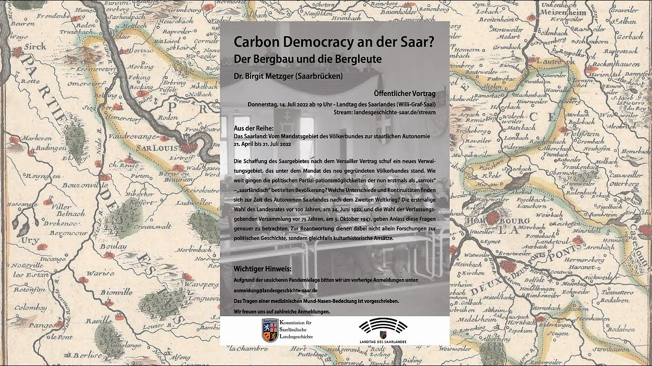 Birgit Metzger - Carbon Democracy an der Saar? Der Bergbau und die Bergleute