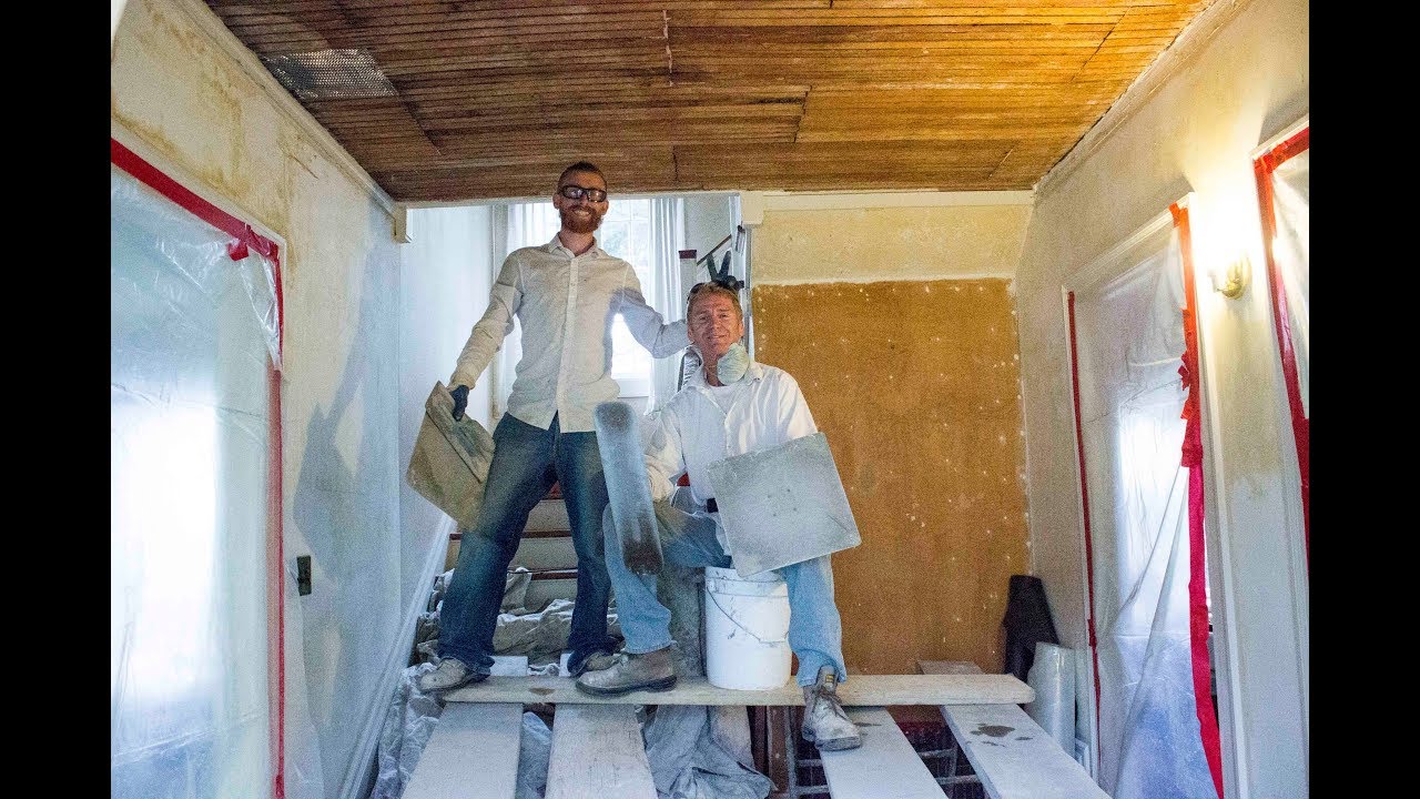 Structo-Lite base-coat with a lime plaster finish.