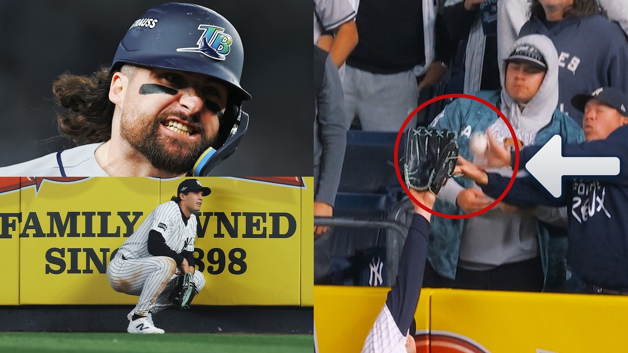BASEBALL TO GRA CENTYMETR&Oacute;W! 🤏 Ryan Vilade w pierwszym rzędzie TUŻ poza zasięgiem Spencera Jonesa! 👀