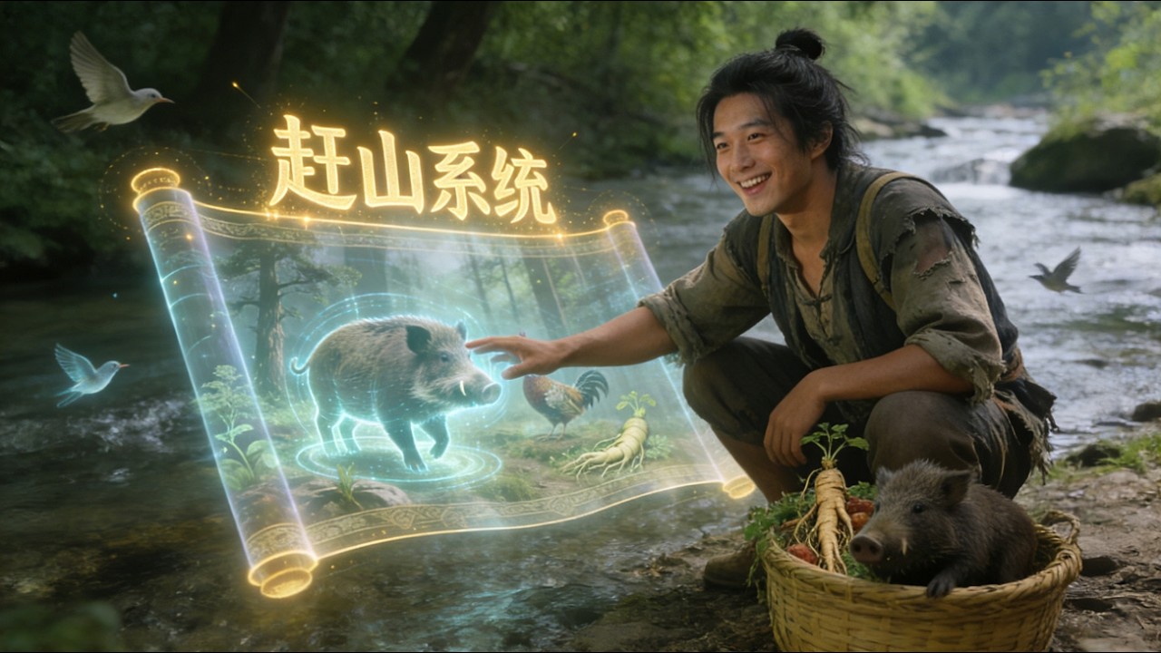 【完結】😮孤兒趙陽攜弟妹開局地獄，趕山系統在手，狩獵採珍逆襲鄉野！