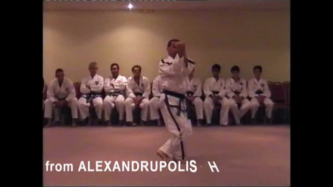 ITF Taekwon-Do exam for 6th. Degree Ioannis Zachos (2005)