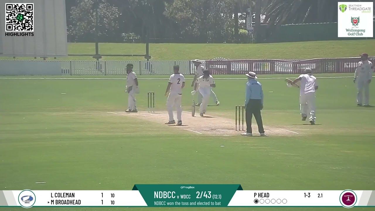 2nd Grade batting highlights V Wollongong