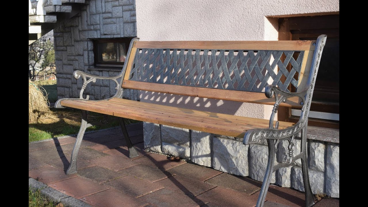 Cast Iron and Wooden Bench Restoration