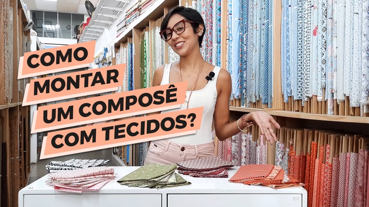 Como montar um composê de tecido? Aprenda a combinar tecidos | Dicas & Ideias
