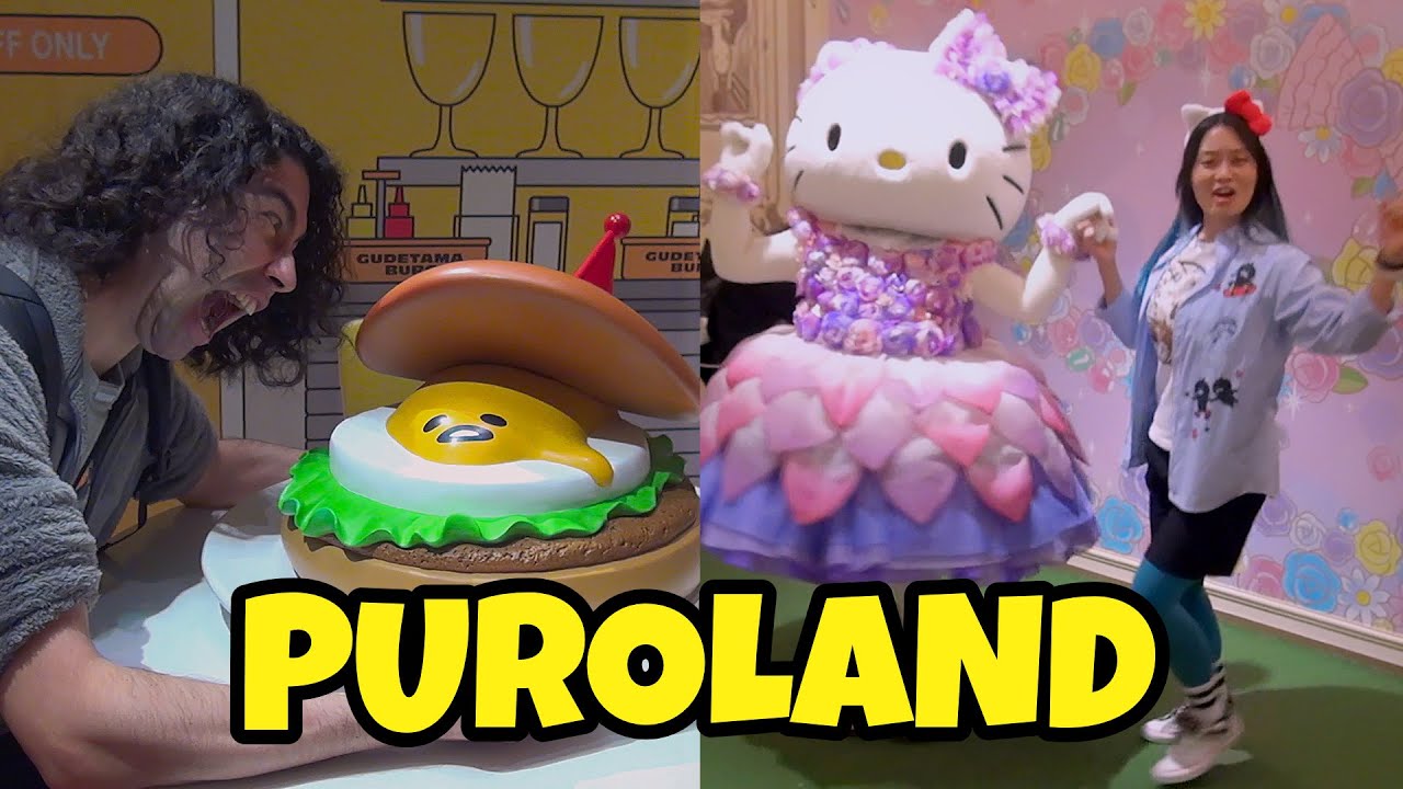 VISITAMOS a CASA da HELLOKITTY e do GUDETAMA - Japão Nosso De Cada Dia