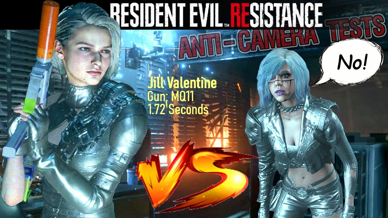 Jill Valentine vs January Anti-Camera Skills : Resident Evil Resistance : バイオハザードレジスタン