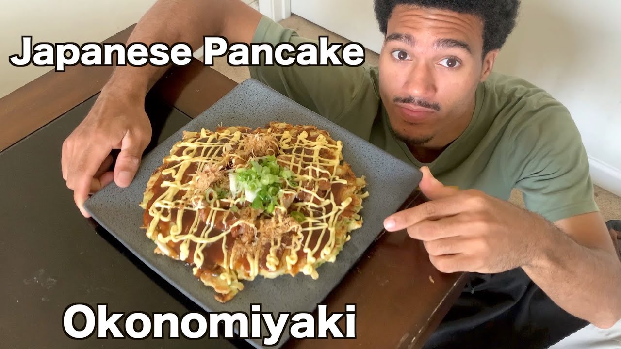 How To Make Japanese Pancake "Okonomiyaki" easily at home