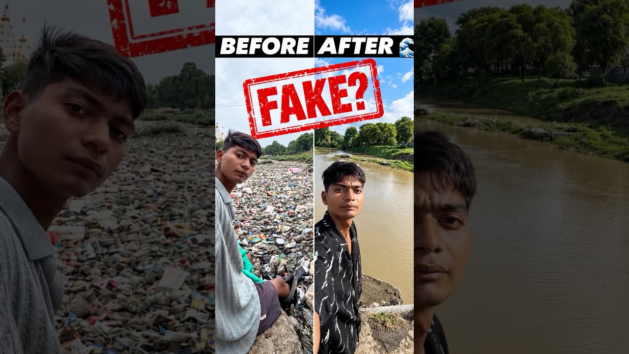Is Bittu Tabahi Cleaning the River for Views? The Real Truth Behind His Viral Cleanup Mission