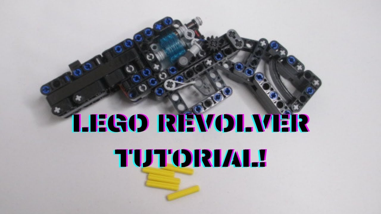 WORKING LEGO REVOLVER! (TUTORIAL)