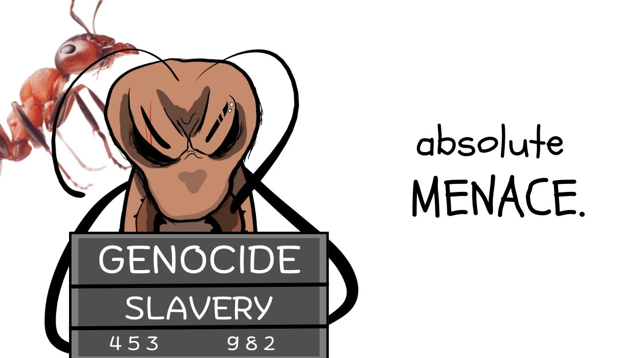 Ужасные военные преступления, которые совершают муравьи