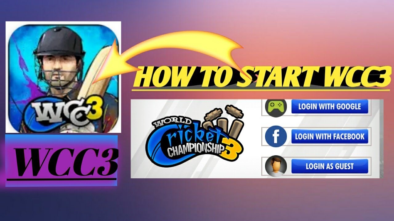 How to use WCC3 & account login