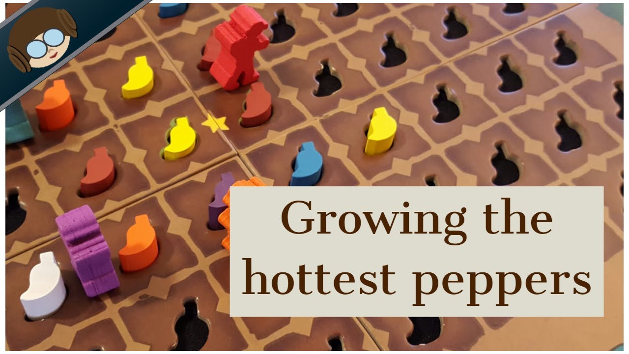Growing peppers and scoring chili, board game time machine,  Scoville Review