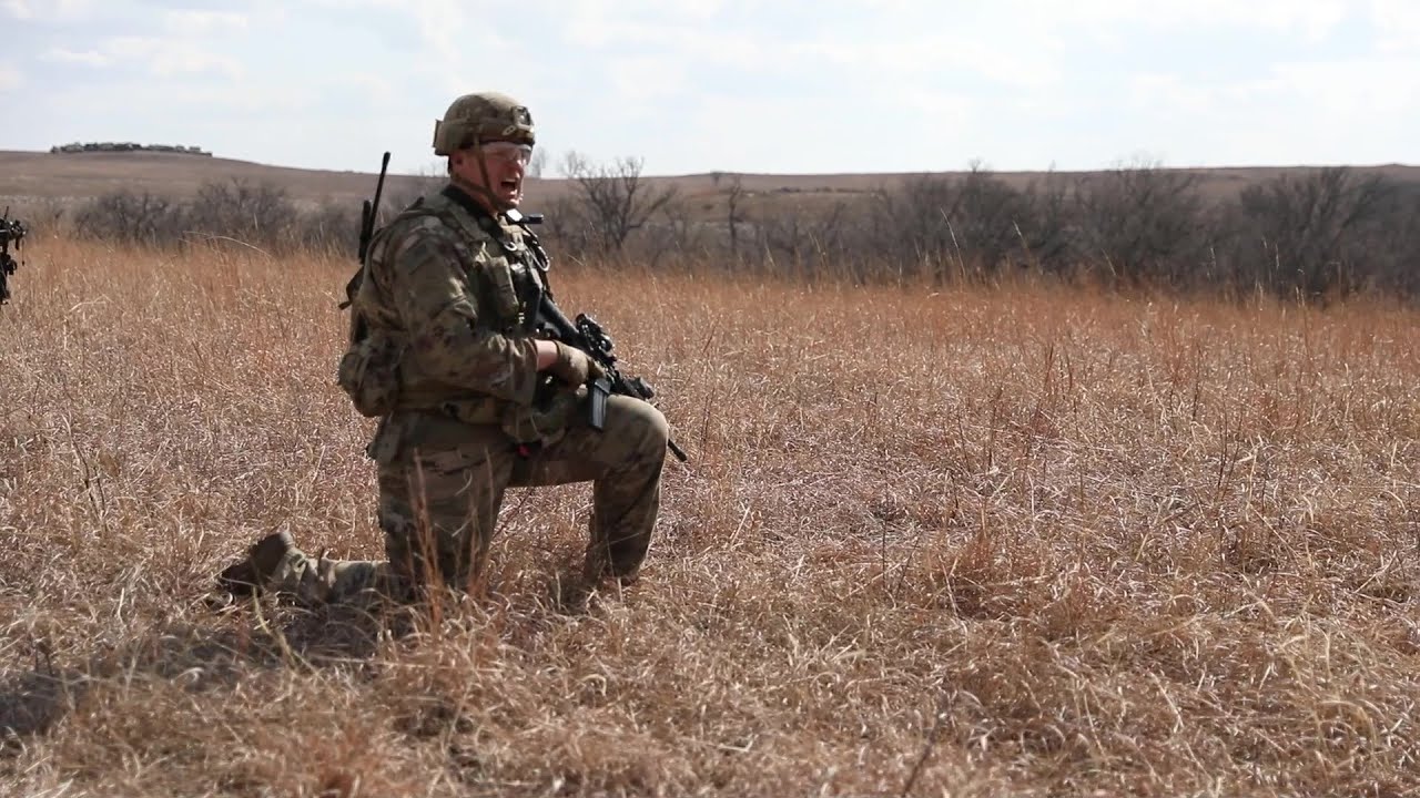 Task Force Tomahawk Soldiers Train on Live-Fire Squad Attack in Prep for Africa Deployment