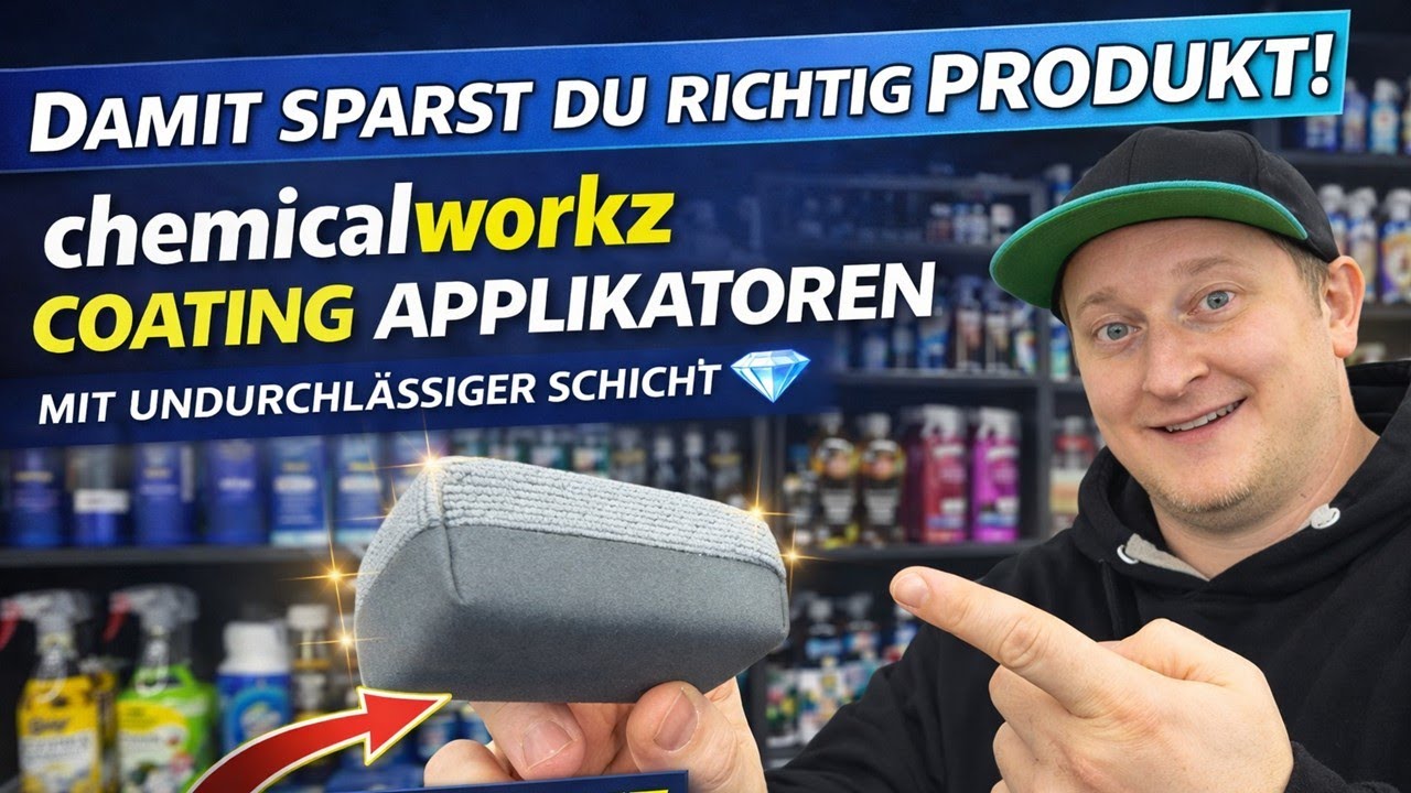 Damit sparst du richtig Produkt! chemicalworkz Coating Applikatoren mit undurchlässiger Schicht 💎