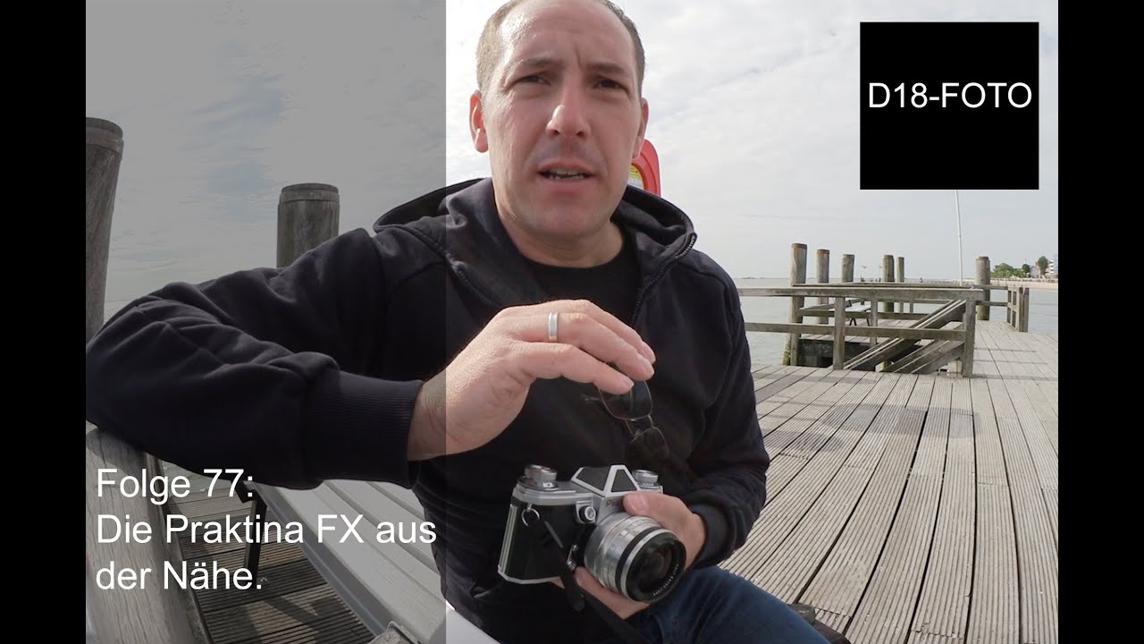 Vlog auf Föhr: Die alte DDR Kamera Praktina FX aus der Nähe # analoge Fotografie