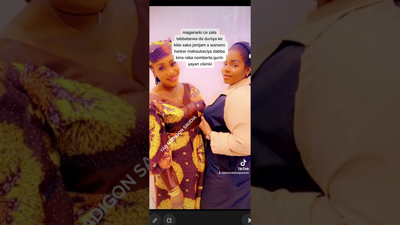 WANAN SUNE YAN MADIGO NA KASA ME TSARKI SAUDIA