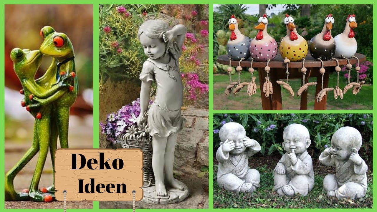 21 Zauberhafte Gartenfiguren im Fr&uuml;hling / Diese Deko ideen bringen gute Laune in Haus und Garten