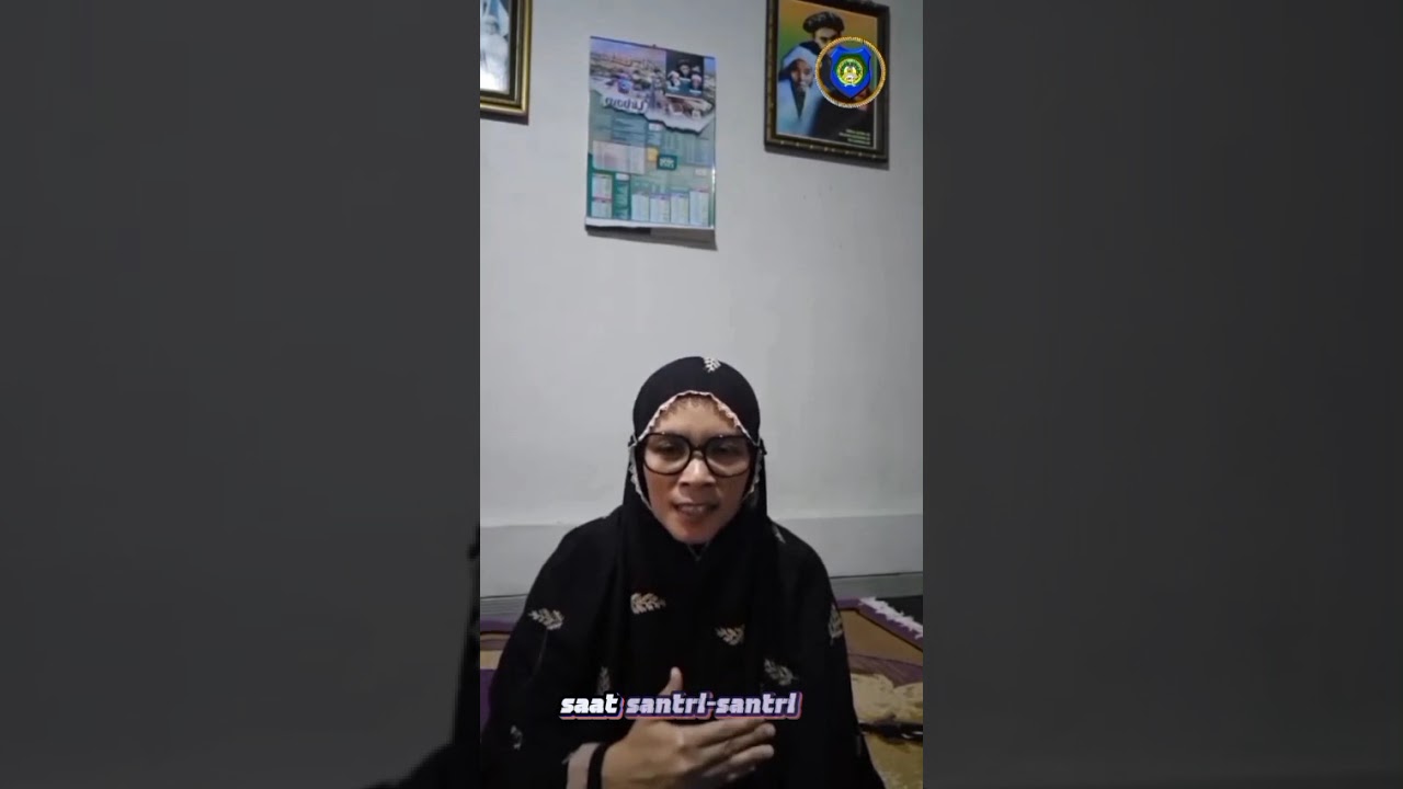Kultum pengahantar buka puasa oleh Nyai Hajjah Uswatun Khasanah bidang pendidikan JMQH Kab. PML