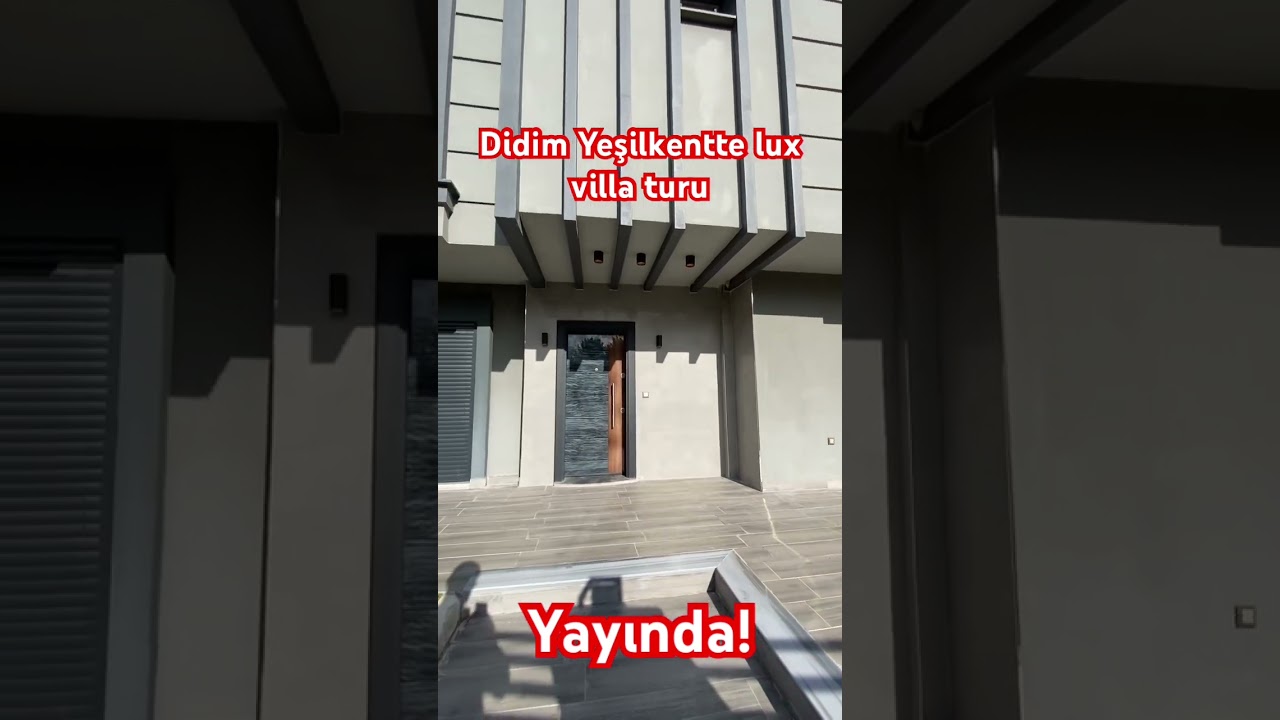 AYDIN DİDİM ALTINKUMDA LUX VİLLA TURU #didim #didimsatılık #didimakb&uuml;k #villaturu #villatv