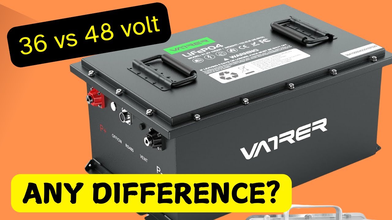 36v to 48v EZGO Golf Cart Conversion - What You NEED To Know For Success   #vatrer #vatrerpower  #ad