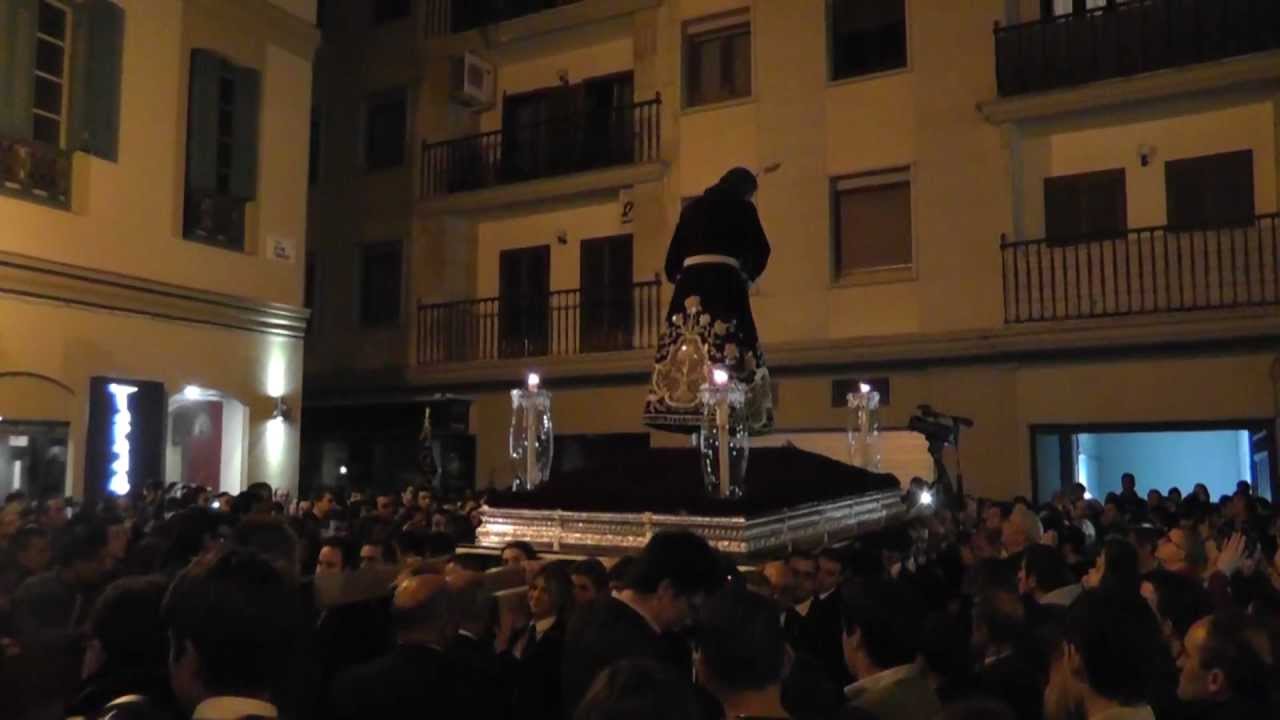 Via Crucis Agrupacion De Cofradias Málaga 2013, Puente Del Cedrón, ENCIERRO (2ª PARTE) HD