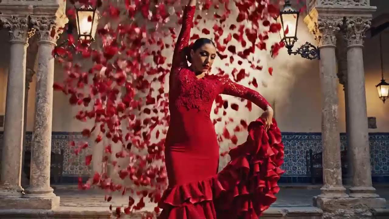 🎸 A Beautiful Flamenco Guitar! Gentle Guitar & Oud Flow with Emotion – Flamenco Music Dance 🌙