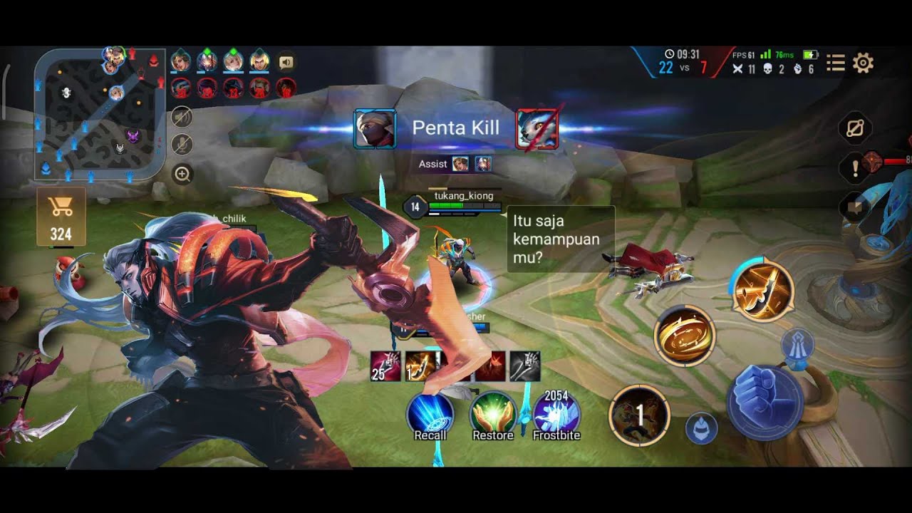 Assassin - Murad | INSANE OUTPLAY | AOV INDONESIA