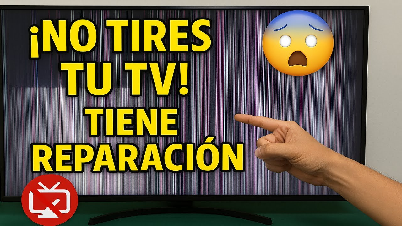 👉 ¡ASÍ QUITÉ LAS RAYAS de la Pantalla en Minutos! ⚡ Solución LG Smart TV