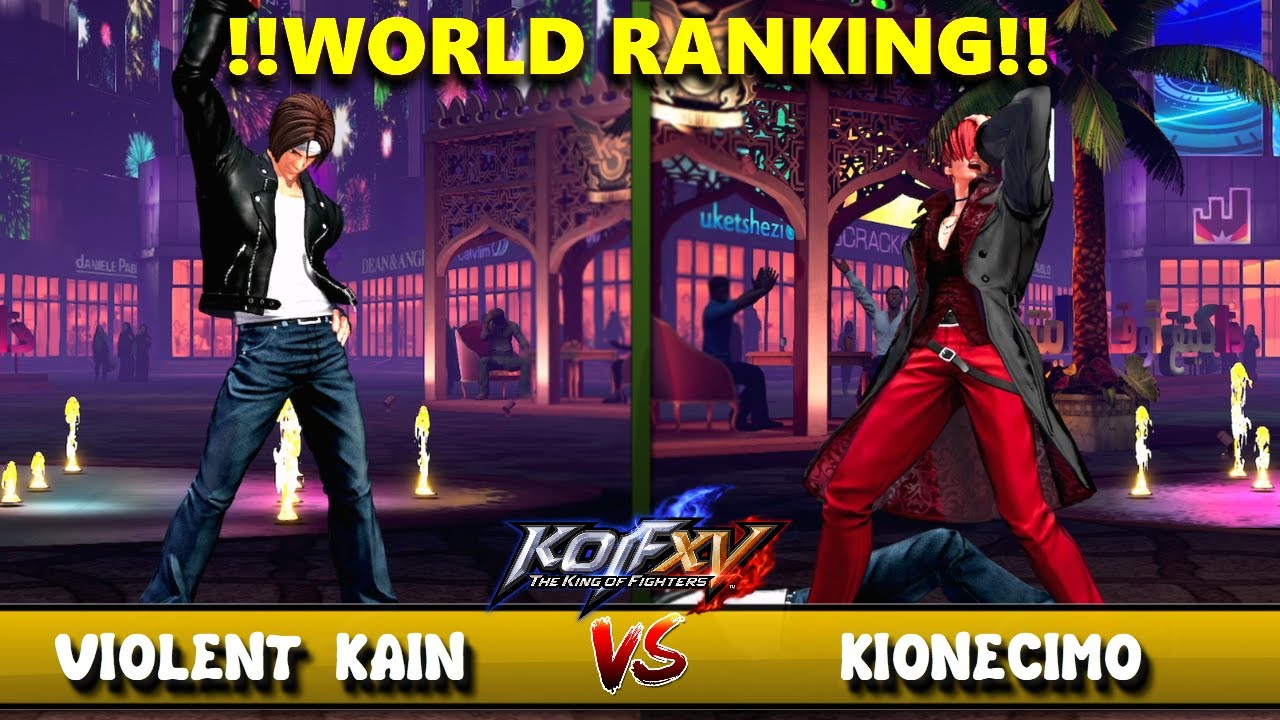 [TOPs Mundiales KOF XV FT2] Violent Kain vs KIONECIMO #kofXV