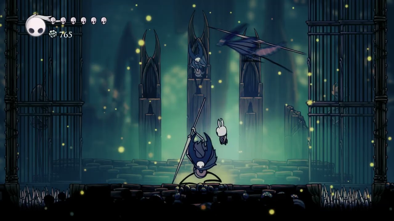 Hollow knight boss fight 3 bugs اليعاسيب هولو نايت