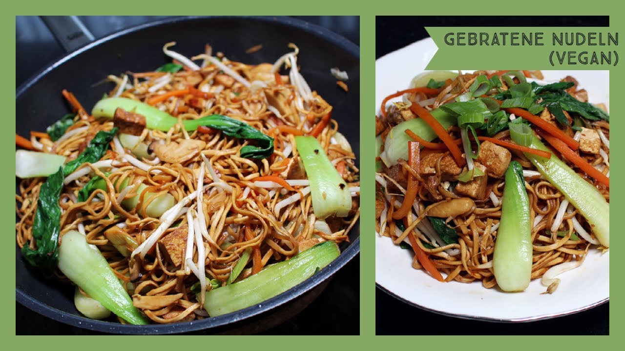 Gebratene Nudeln (vegan) | Tam's Cooking