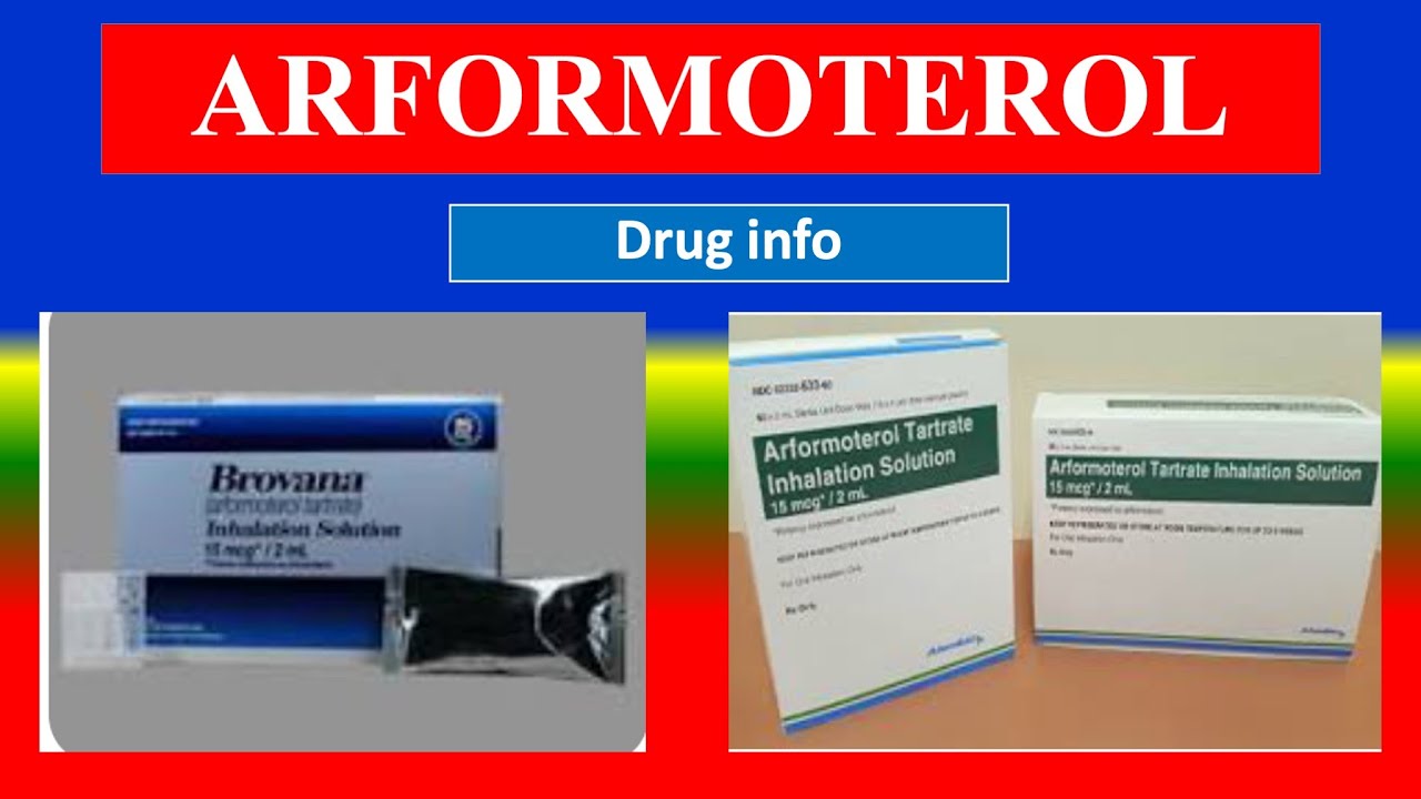 ARFORMOTEROL- Generic Name, Drug class, Brande Name ,Precautions ,  How to use,  Side Effects