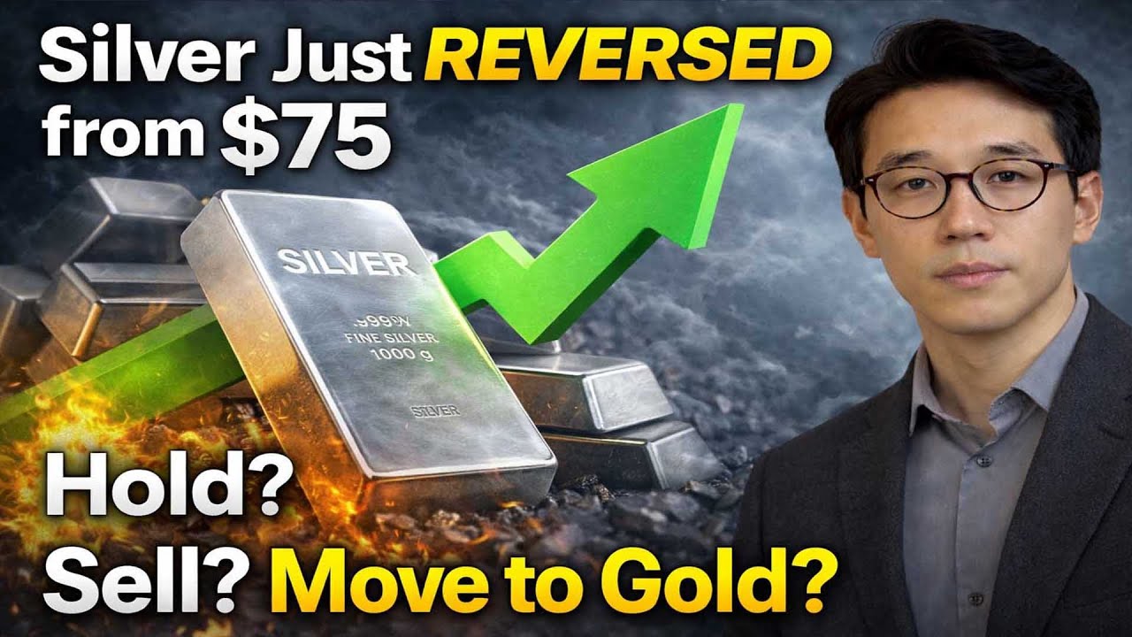 Silver Reversed From $75 &mdash; What Happens Next? Hold, Sell, or Move to Gold? | DW
