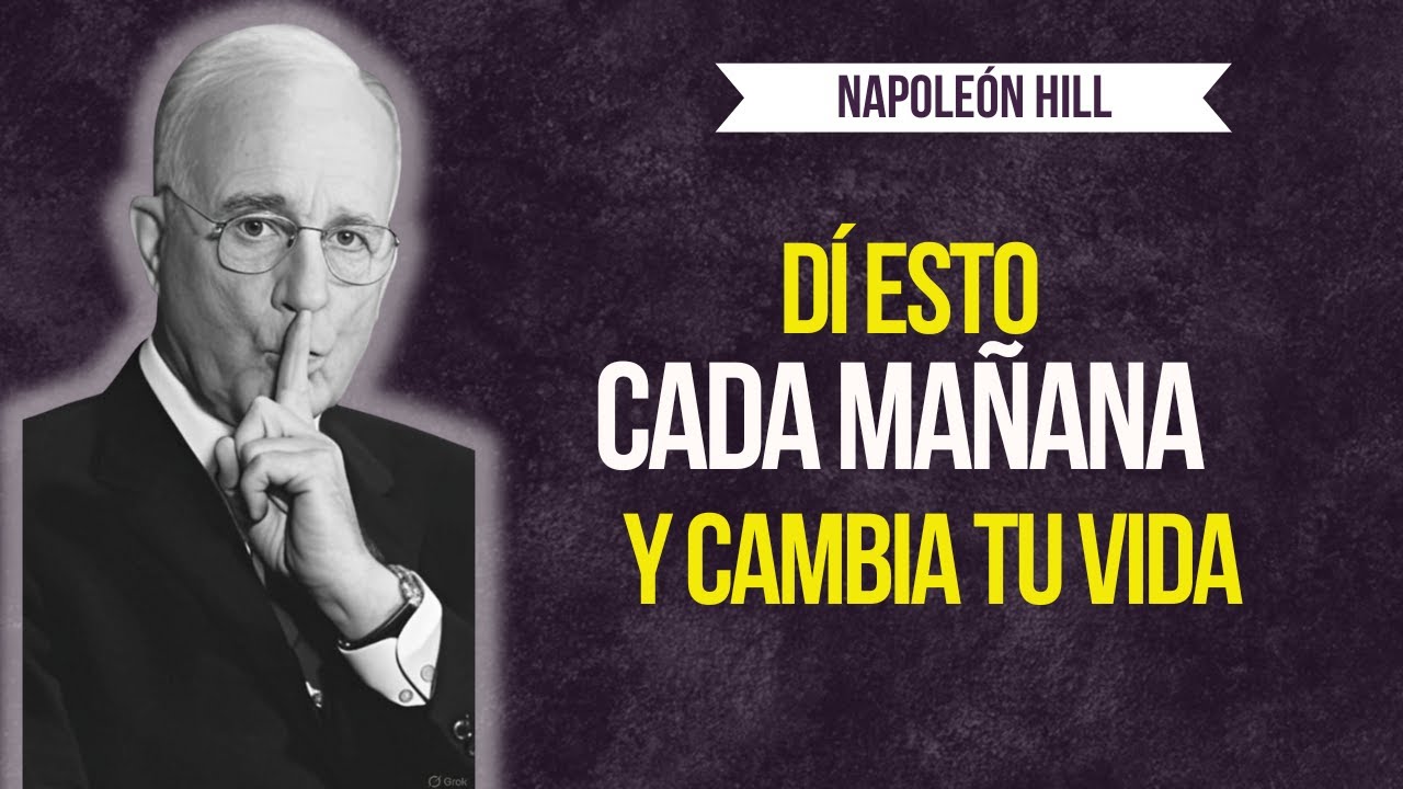 &ldquo;Dite Estas 5 Frases Cada Ma&ntilde;ana&hellip; Y Nada Vuelve a Ser Igual | Napoleon Hill&rdquo;