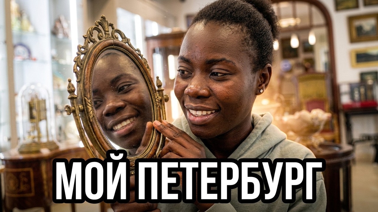 АФРИКАНКА ОСВАИВАЕТ САНКТ - ПЕТЕРБУРГ