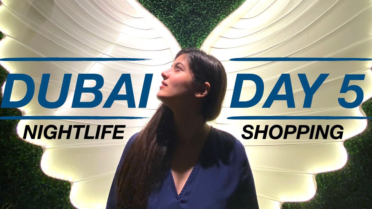 One Night In Dubai | Last Day in Dubai | Dubai Nightlife | Dubai Mall Musical Fountain